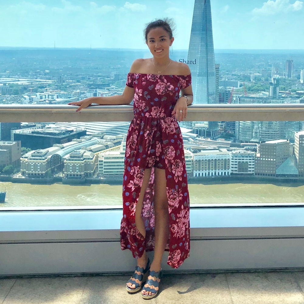 Floral romper/ dress